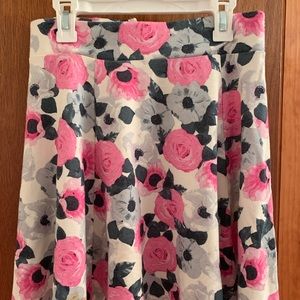 Floral skirt
